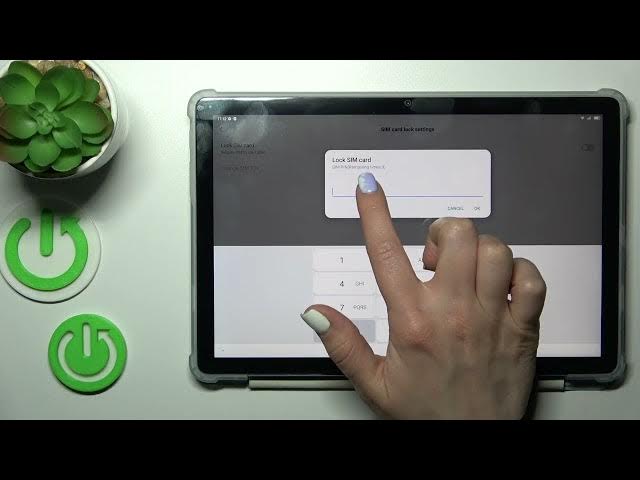 Video thumbnail for How to Lock the SIM Card with a PIN Code on a BLACKVIEW Tab 12 - Set Up the SIM PIN