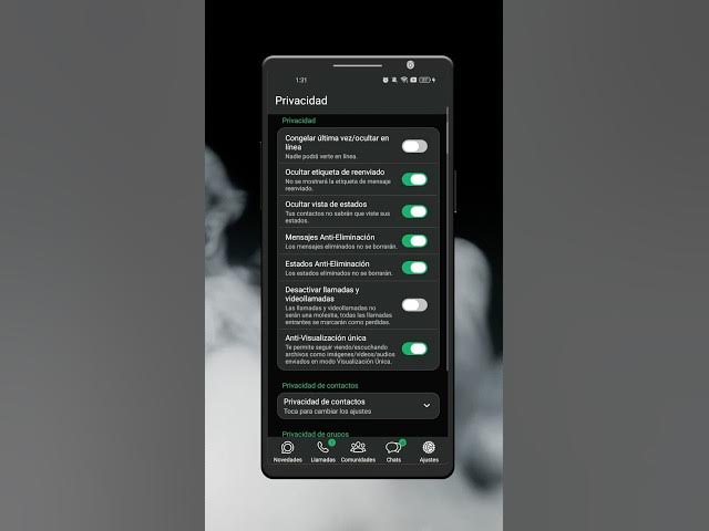 Video thumbnail for Cómo tener WhatsApp estilo iPhone en Android (¡y ver mensajes borrados! 🤫)