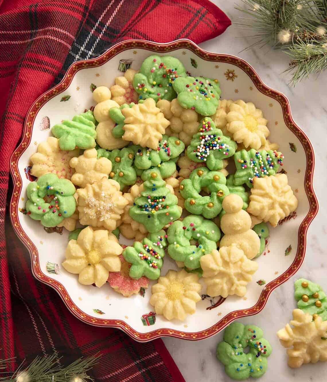'Video thumbnail for Butter Rich Spritz Butter Cookies Recipe'
