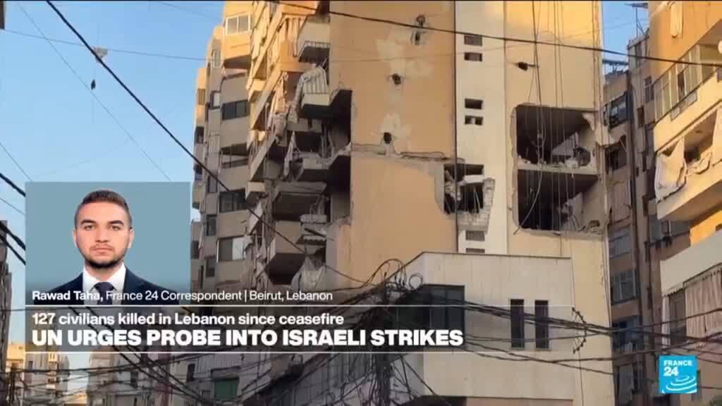 Video thumbnail for The UN seeks 'impartial' probe into Israeli strikes in Lebanon