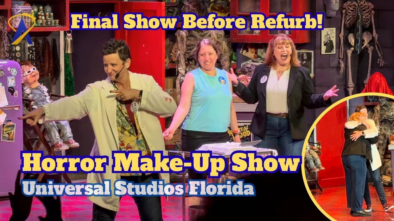 Video thumbnail for The Final Horror Make-Up Show Before Closing To Be Reimagined - Universal Studios Florida