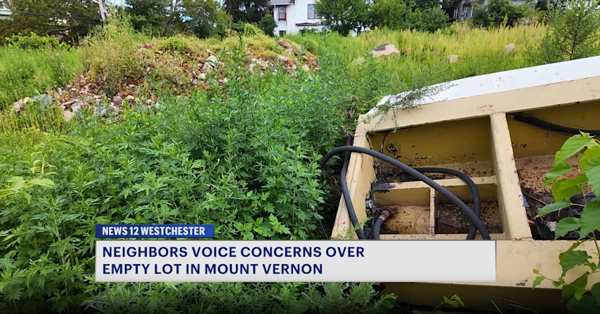 Video thumbnail for Mount Vernon residents raise concerns over empty lot