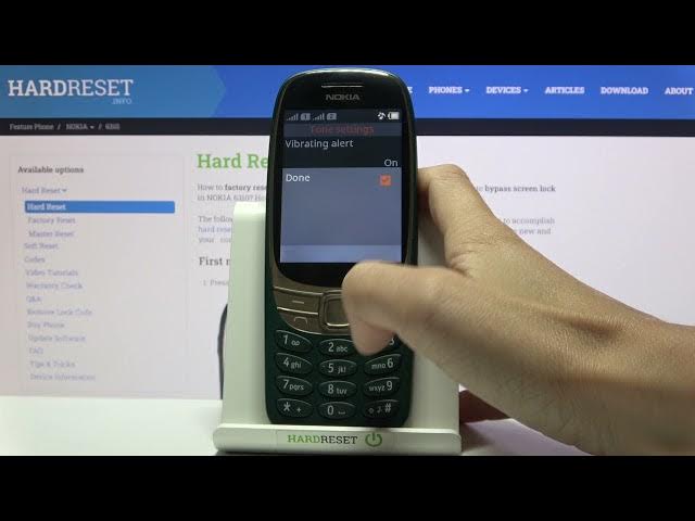 Video thumbnail for How to Adjust Keypad Tones on NOKIA 6310 2021 - Keypad Sound