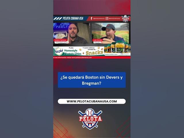 Video thumbnail for ¿Se quedará Boston sin Devers y Bregman?