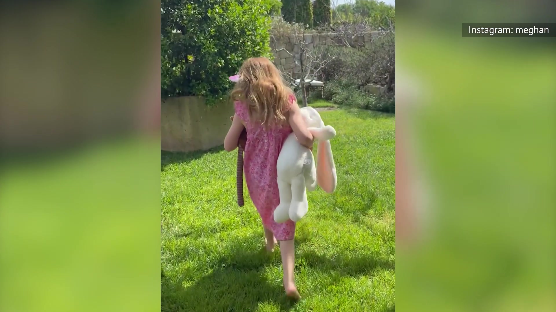 Video thumbnail for Lilibet's Voice Steals The Show In New Meghan Video