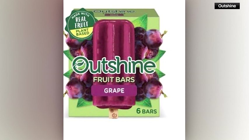 Video thumbnail for Frozen fruit bars sold nationwide recalled for potential glass contamination