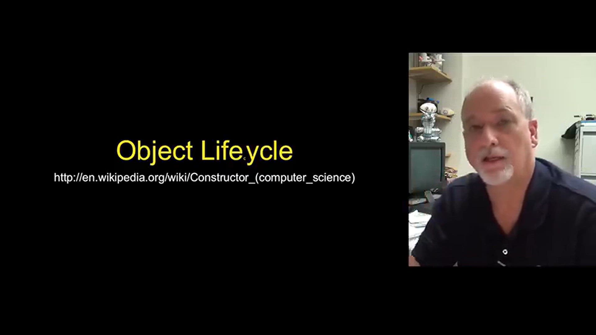 'Video thumbnail for Python Objects(Object Lifecycle) Tutorial - (57) Python for Beginner Series'