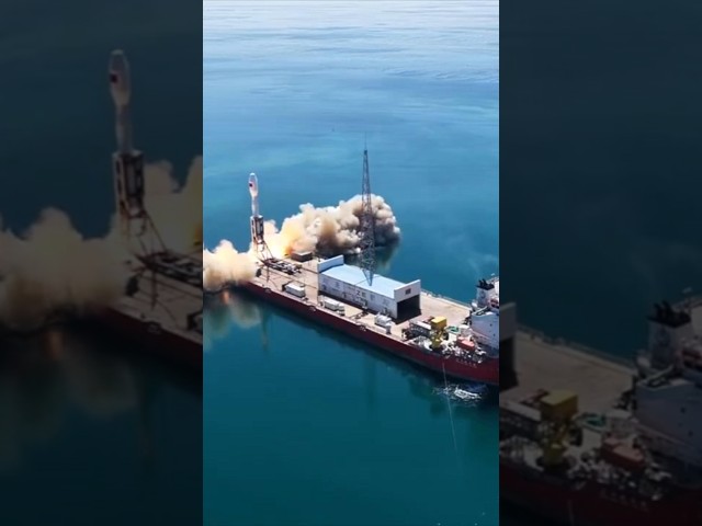Video thumbnail for China Launches AI Hyperspectral Spy Satellites From the Sea 🚀