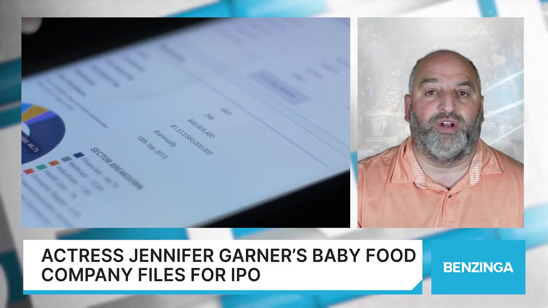 'Video thumbnail for Actress Jennifer Garner’s Baby Food Company Files For IPO'