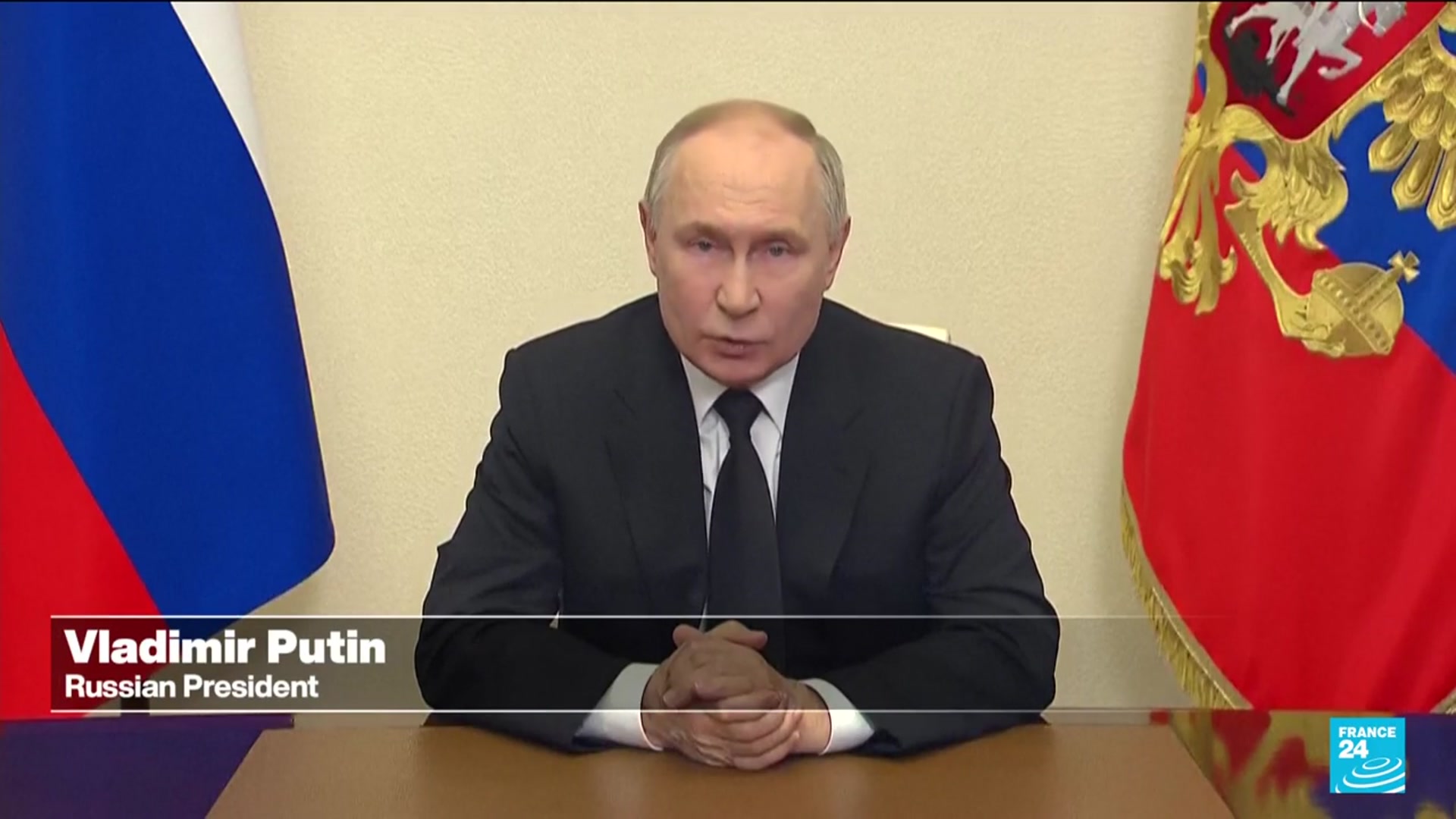 'Video thumbnail for Russia to start trial of suspects in Moscow concert hall attack'