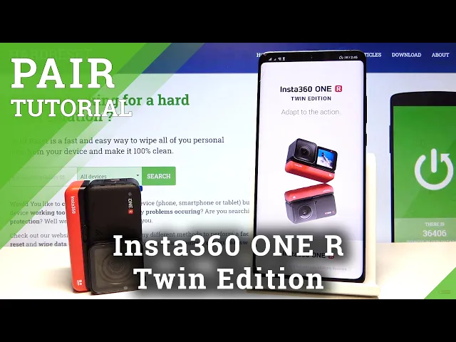 Video thumbnail for How to Connect Insta360 One R Twin Edition Camera with Phone