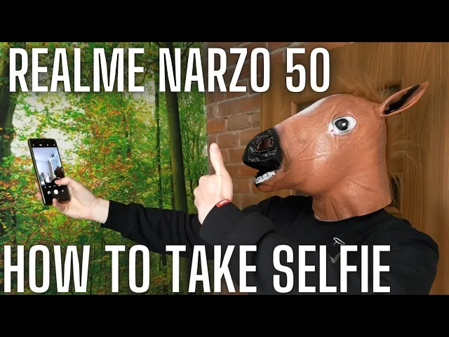 Video thumbnail for Realme Narzo 50 - How To Take Selfie