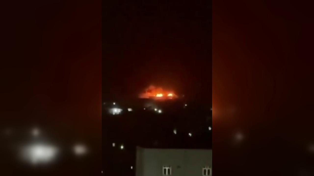 Video thumbnail for Yemen: Major Blaze Breaks Out at Yemen’s Mokha Port.