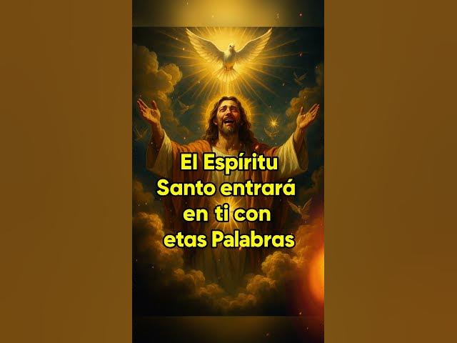 Video thumbnail for El espíritu santo entrará en ti