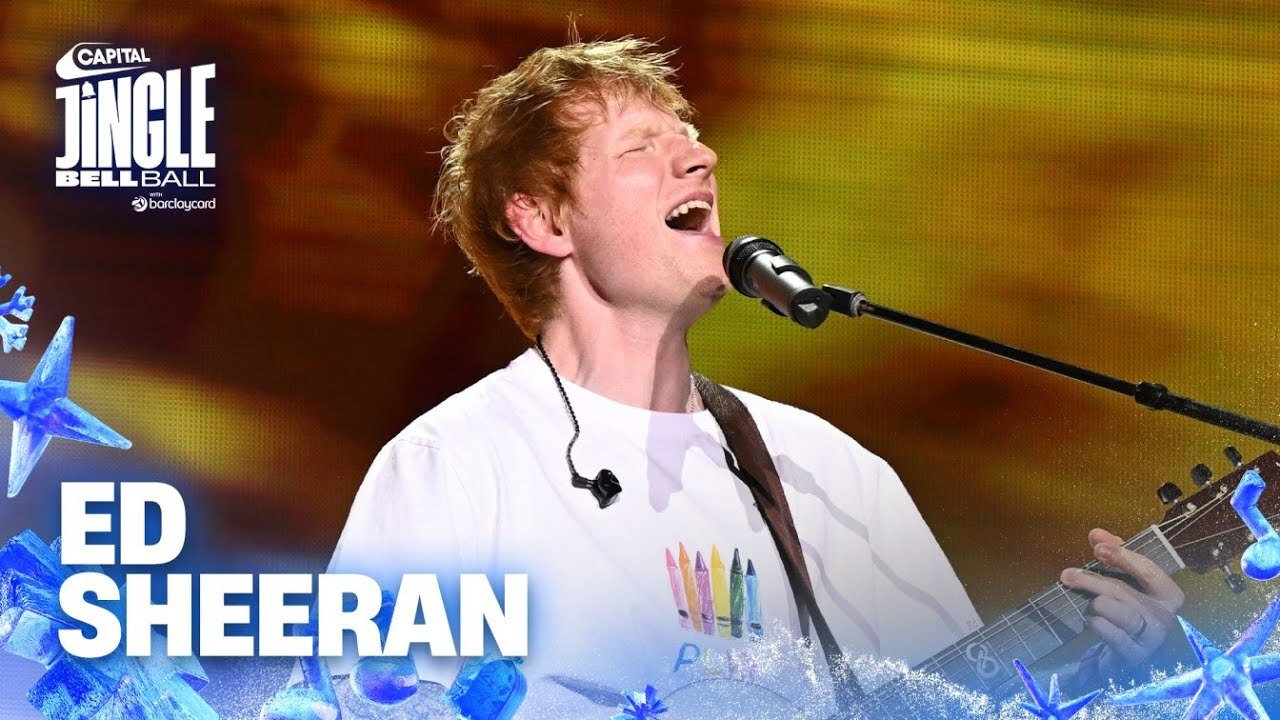 Video thumbnail for Ed Sheeran - Shivers (Live at Capital's Jingle Bell Ball 2025) | Capital