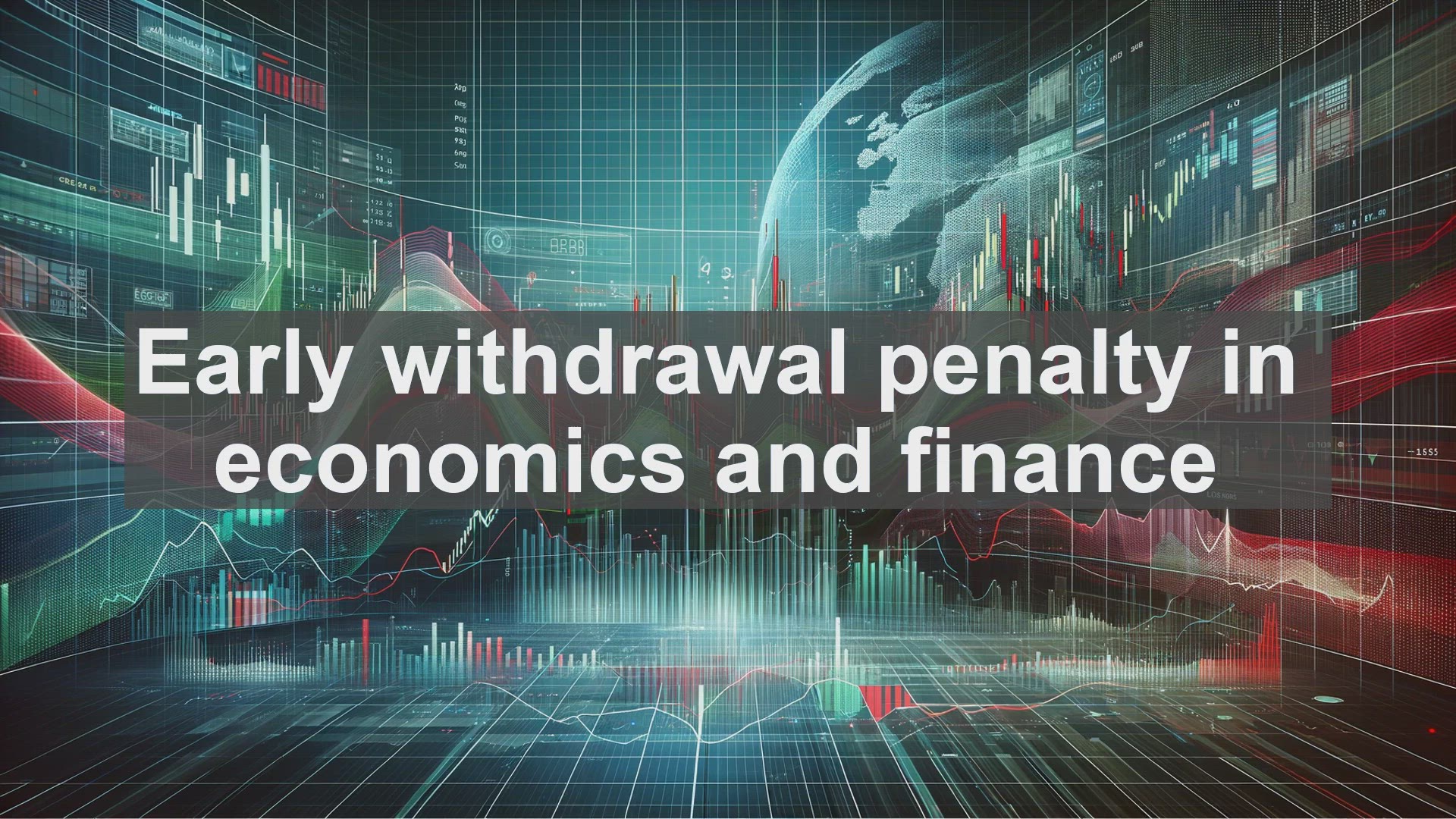 'Video thumbnail for Early withdrawal penalty in economics and finance'