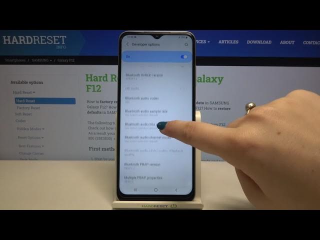 Video thumbnail for Developer Mode SAMSUNG Galaxy F12 – How to Unlock Samsung Developer Settings