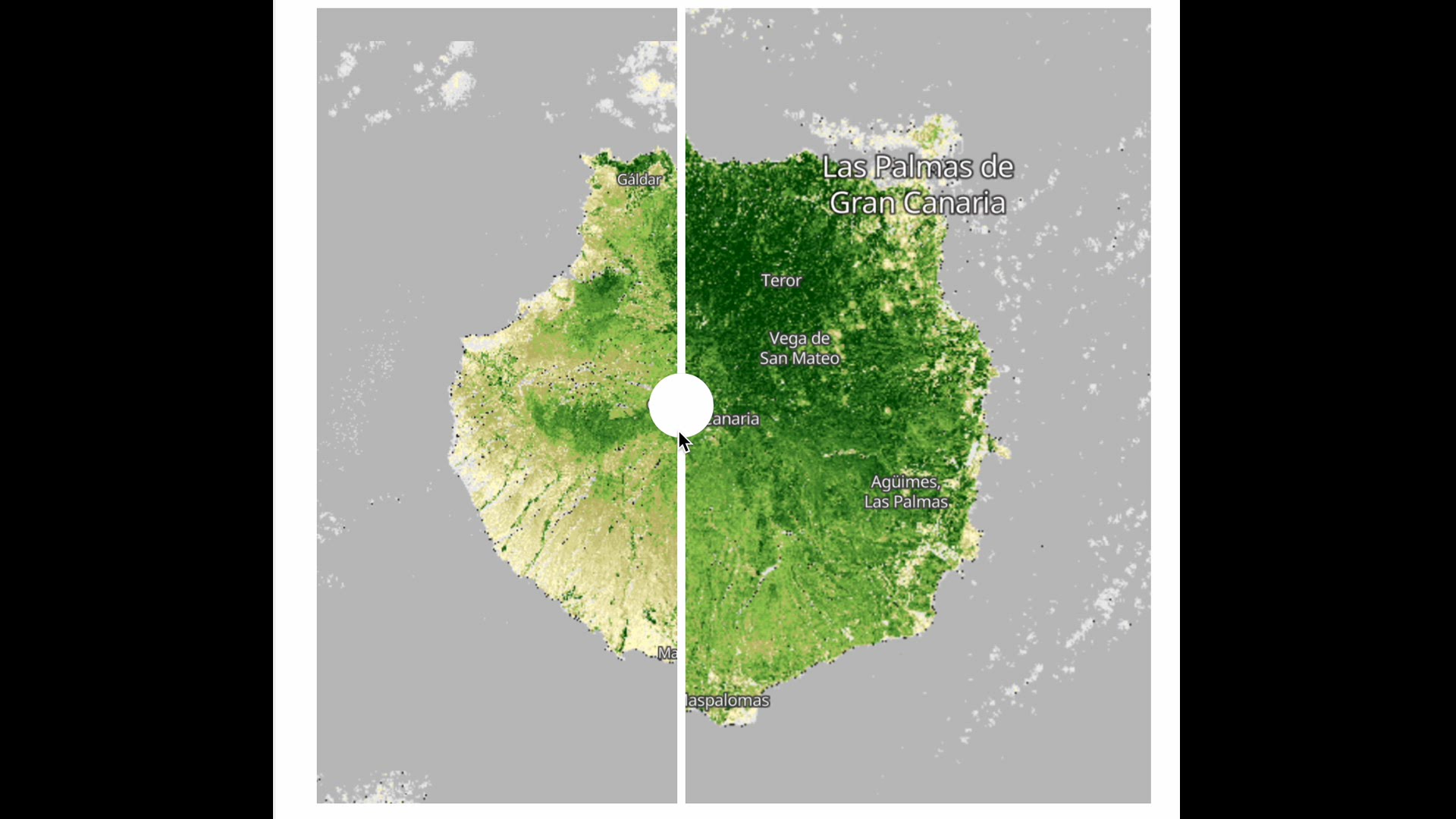 'Video thumbnail for Video: Gran Canaria vor und nach Hermine'