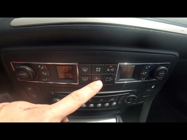 Video thumbnail for How to Change Airflow Power in Citroen C5 III ( 2007 – 2017 ) - Adjust Blowing Power
