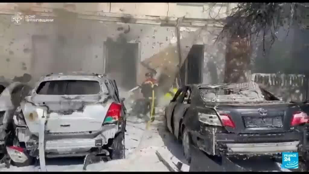 Video thumbnail for War in Ukraine: Russia attacks east and south Ukraine with over 100 drones