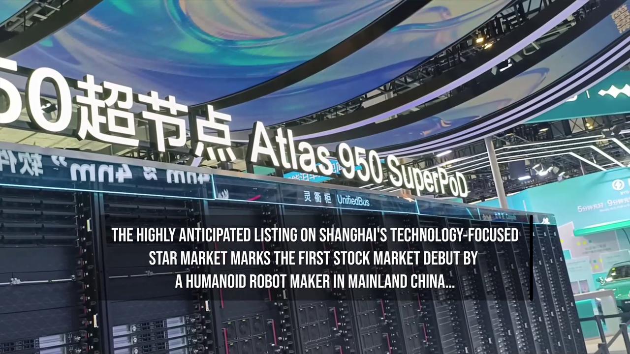 Video thumbnail for Unitree Robotics Soars In Shanghai Stock Market Debut.