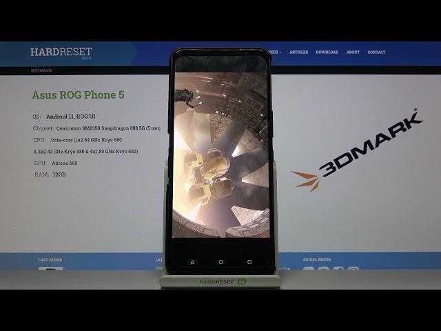 Video thumbnail for Sling Shot Extreme Benchmark on ASUS ROG Phone 5 – Performance Test by 3DMark