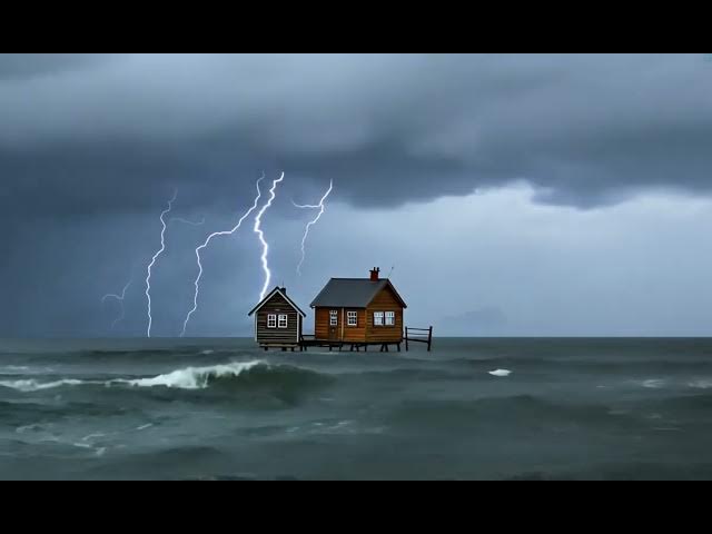 Video thumbnail for Serene Holiday Getaway Relaxing in a Floating Tiny House by the Beach