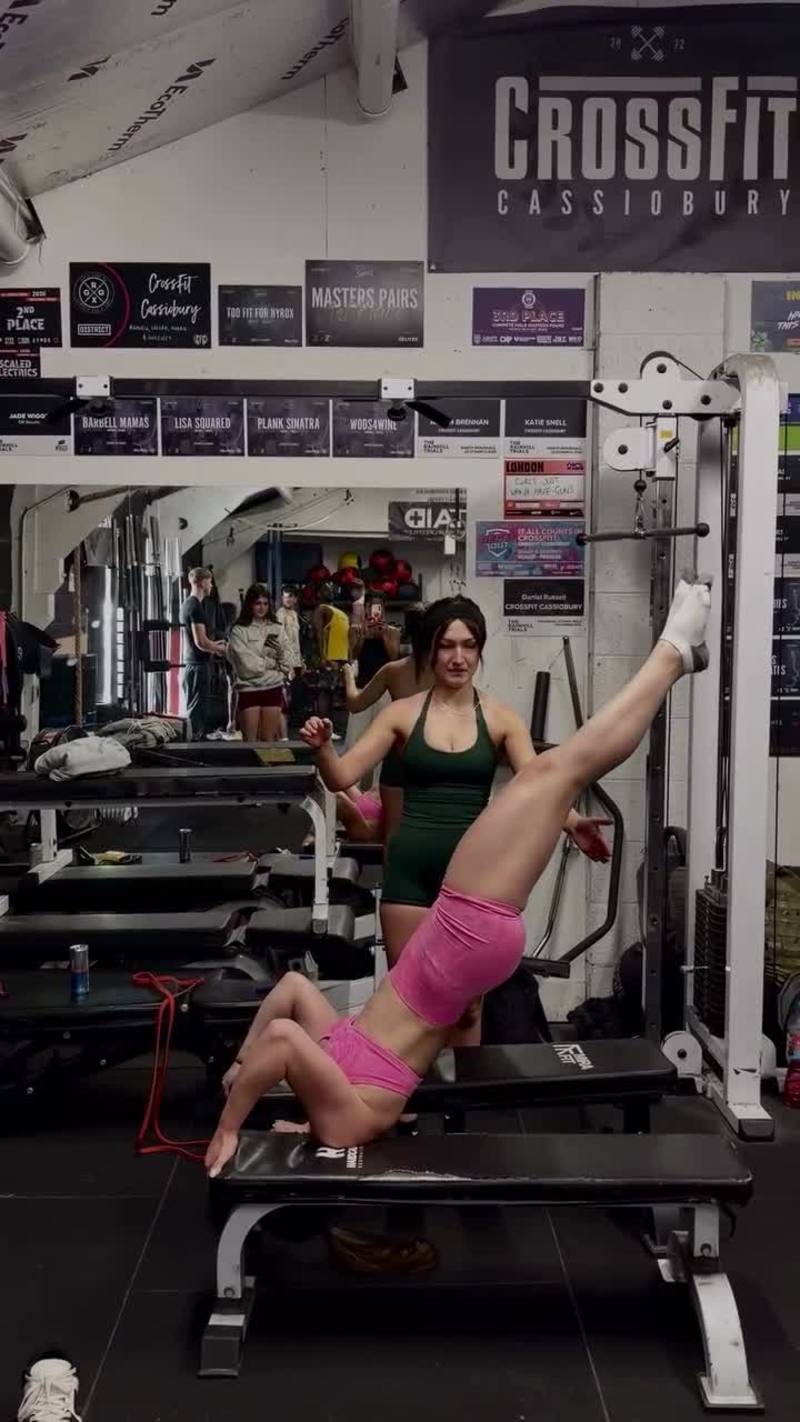 Video thumbnail for Advanced L Sit to Shoulder Stand Dragon Flag Progression