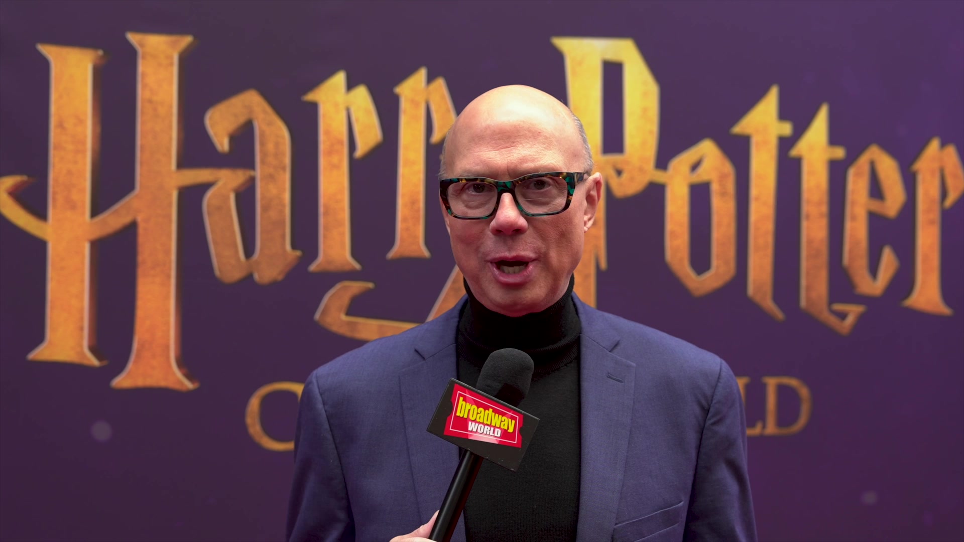 Video thumbnail for Video: Tom Felton HARRY POTTER AND THE CURSED CHILD Red Carpet