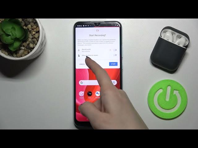 Video thumbnail for How to Switch On / Off Screen Touches in Screen Recording Realme C25Y?