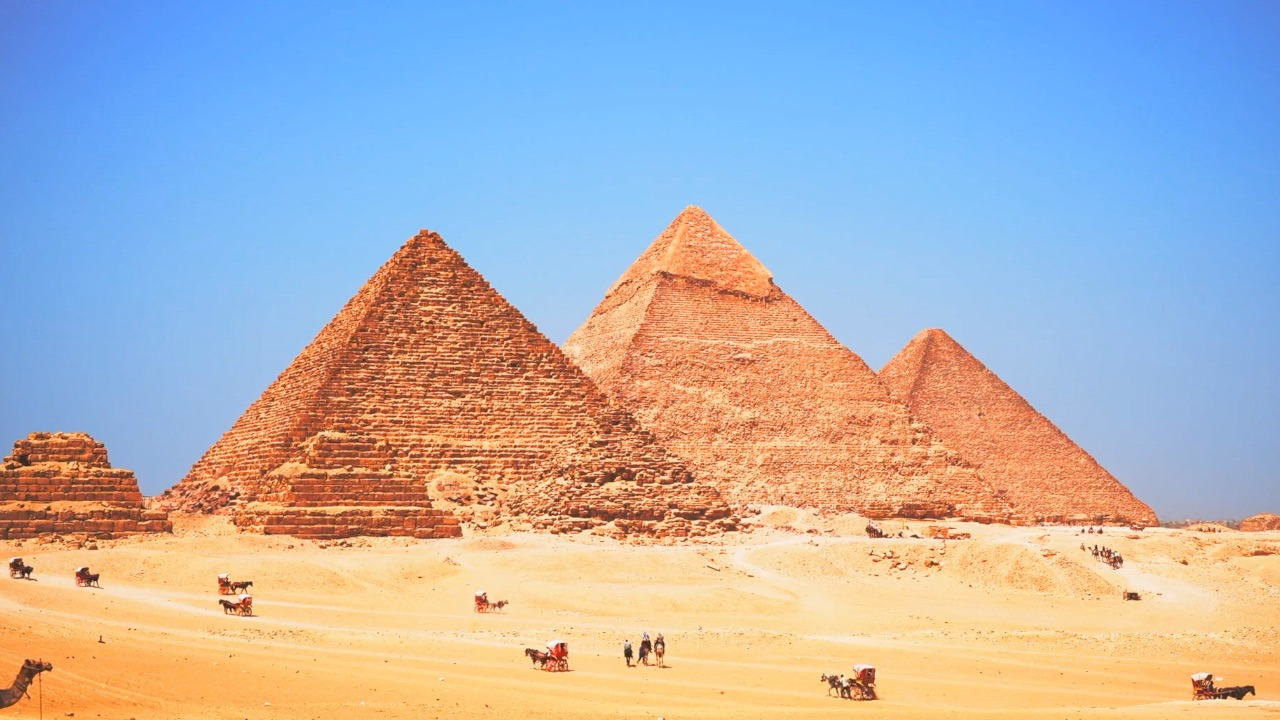 Video thumbnail for Satellite imagery helps archaeologists crack a long-standing mystery of the pyramids
