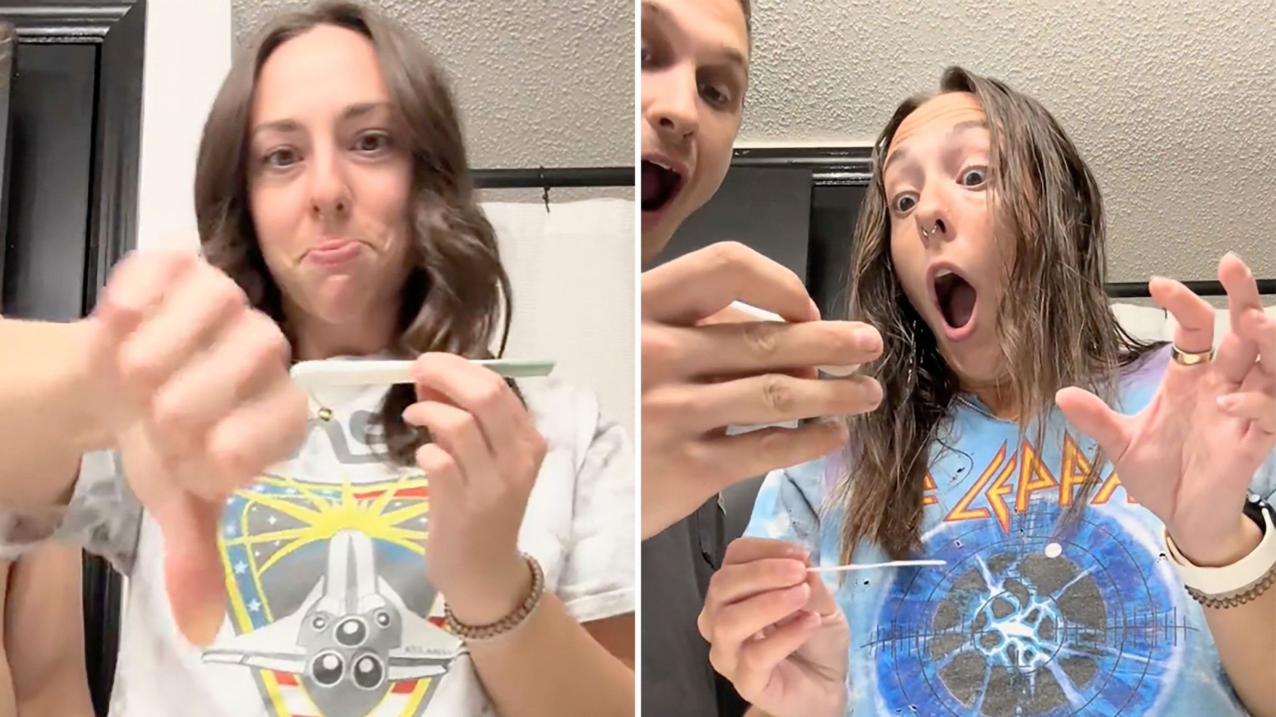 Video thumbnail for Couple Who Persisted With Capturing Negative Pregnancy Tests Share Rainbow Baby News