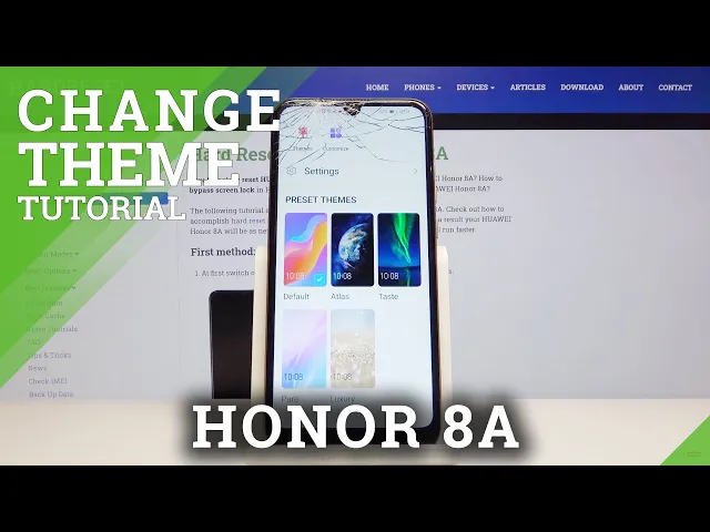 Video thumbnail for How to Change Device Theme in HONOR 8A – Set Up Device Theme