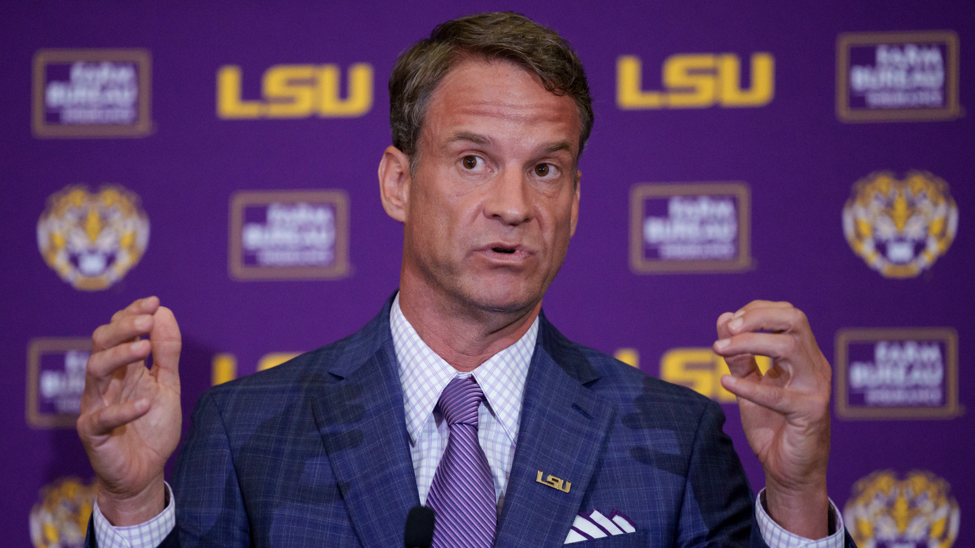 Video thumbnail for Lane Kiffin Questions 9-Game Schedule Impact on College Football