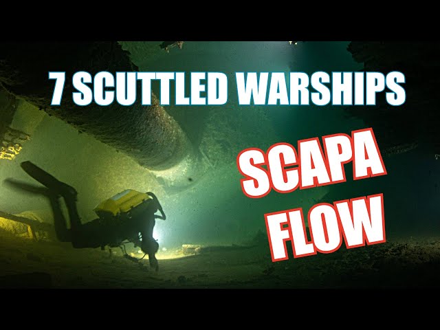Video thumbnail for I Explored 7 Scuttled Warships in Scapa Flow