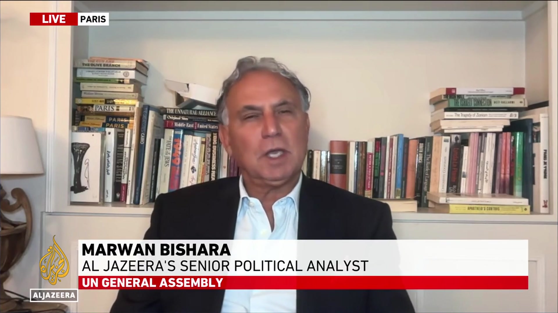 'Video thumbnail for Netanyahu’s UN Israel–Nazi Germany comparison will haunt him: Marwan Bishara'