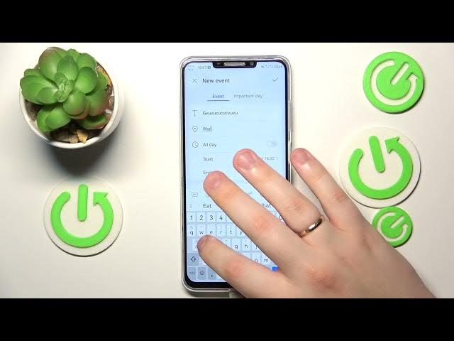 Video thumbnail for How to Add Event to Calendar in HUAWEI Nova Y91 – Create Event
