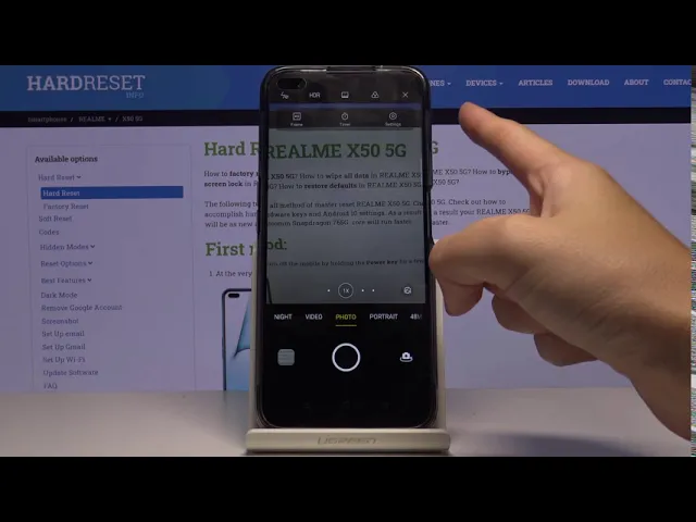Video thumbnail for How to Mute Camera Shutter Sound on REALME X50 – Camera Sounds