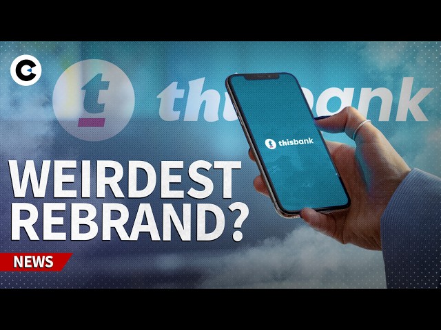 Video thumbnail for Bank CEO on the STRANGEST corporate rebrand decision