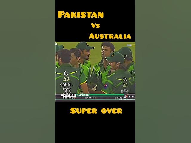 Video thumbnail for Part 1// Super Over! || Australia vsPakistan || Australia Batting || 2nd T20i #fyp #FYP #viralvideo