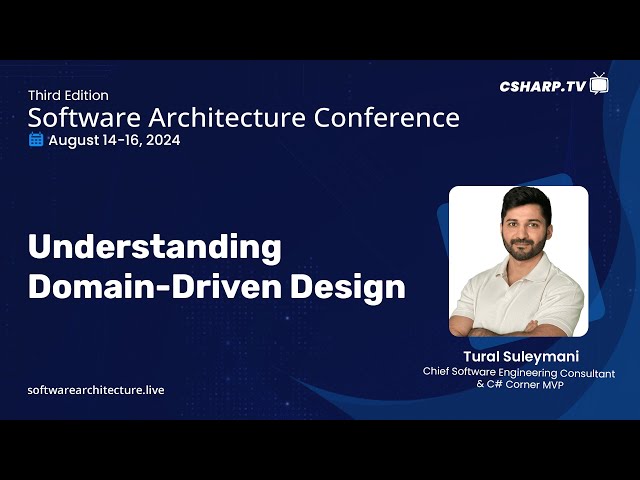 'Video thumbnail for Understanding Domain-driven Design | Software Architecture Conference'