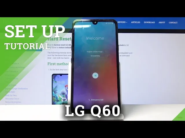 Video thumbnail for How to Set Up LG Q60 – Complete Configuration from Box to Fully Functional Device