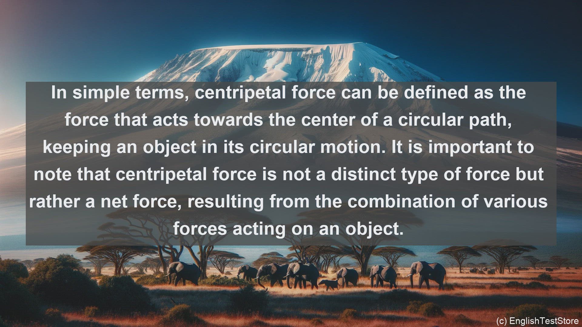 'Video thumbnail for Centripetal force in science  definition and examples'