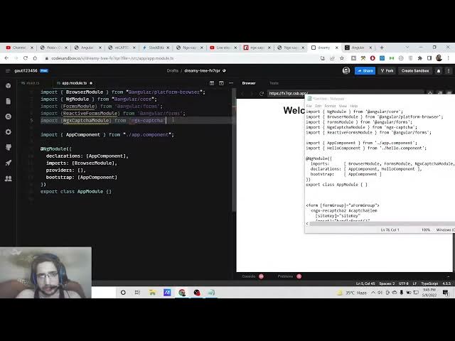 Video thumbnail for Angular 13 ngx-captcha Example to Add Google reCAPTCHA Widget in Website Using TypeScript