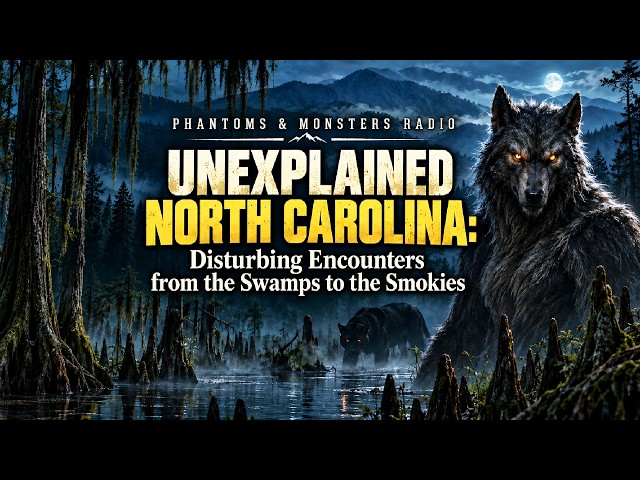 Video thumbnail for UNEXPLAINED NORTH CAROLINA: Disturbing Encounters from the Swamps to the Smokies