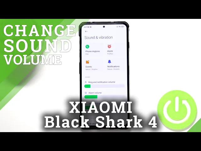 Video thumbnail for How to Adjust Ringtone Volume on XIAOMI Black Shark 4 - Sounds Settings
