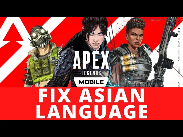Video thumbnail for How to Fix Asian Language in Apex Legends Mobile - Asian Language Problem
