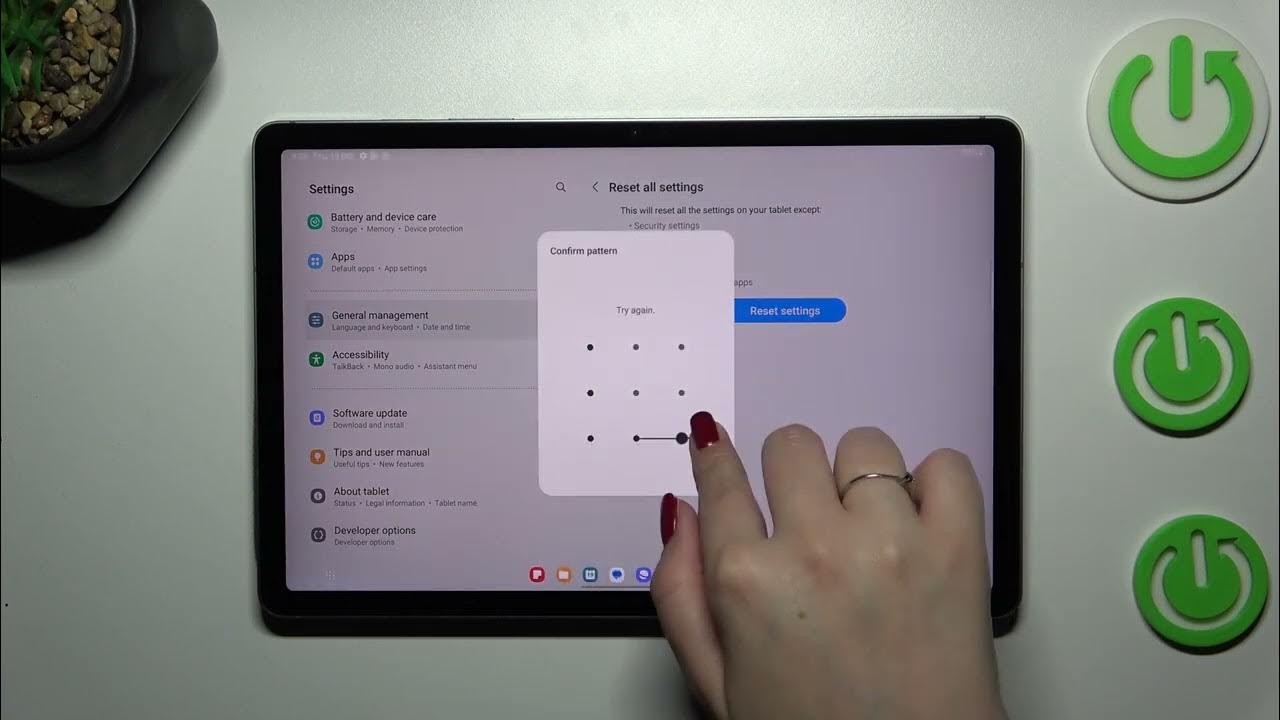 Video thumbnail for How to Reset All Settings in SAMSUNG Galaxy Tab S9 FE?