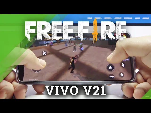 Video thumbnail for Test Game Garena Free Fire Max on VIVO V21 | MediaTek Dimensity 800U | 8GB RAM | Gameplay