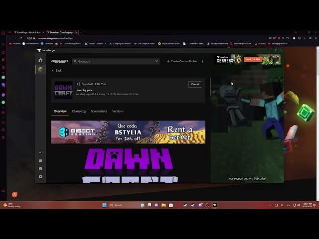 Video thumbnail for How To Install Dawncraft Mod For Minecraft